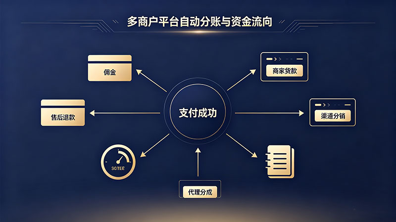 自动分账资金流向