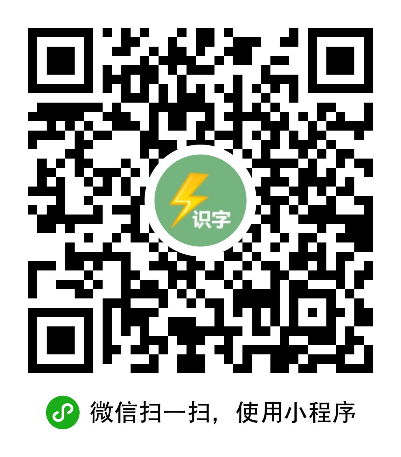 闪电识字_闪电识字小程序_闪电识字微信小程序