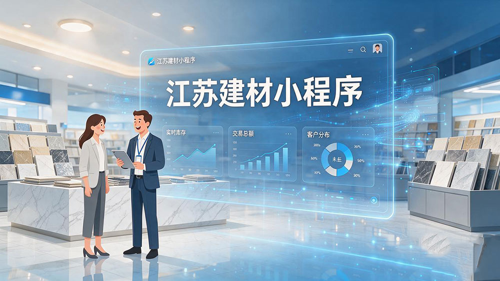 江苏建材小程序怎么做?4类场景+开发路线全解析